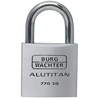 Burg Wächter Alutitan Vorhängeschloss verschiedenschließend 30 mm