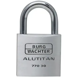 Burg Wächter Alutitan Vorhängeschloss verschiedenschließend 30 mm