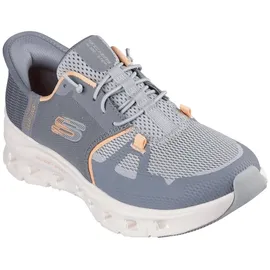 SKECHERS Glide-Step Pro Gray Mesh / Orange Trim 36