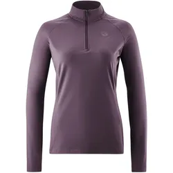 Radtrikot »Essential Jersey Longsleeve W«, Damen Fahrradtrikot langarm, Midlayer Trikot, Gr. 42, aubergine, , 65963318-42