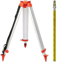 Vevor Lasermessgeräte 5M Länge Staff & 1,65 m Aluminium Stativ Tripod Rotationslaser