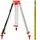 Vevor Lasermessgeräte 5M Länge Staff & 1,65 m Aluminium Stativ Tripod Rotationslaser