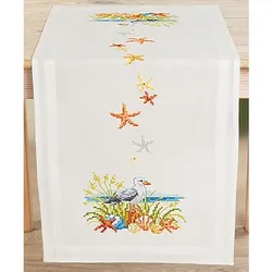 Stickläufer "Impressionen vom Meer"