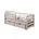mit 90 x 200 cm Kiefer grau