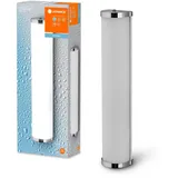 LEDVANCE BATHROOM CLASSIC CYLINDER Badezimmer-Wandleuchte 455mm, Chrom, E14-Sockel, kann mit smarter Lampe bestückt werden, hochwertige Verarbeitung, Zylinderform, IP44 Schutzklasse