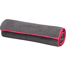 Gaiam Yoga Handtuch 51 x 100 cm grau/pink