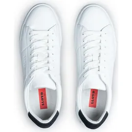 LLOYD Sneaker Low in Weiß/Navy | Gr.: 44 EU (9,5 UK)