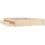 vidaXL 180 x 200 cm Brown