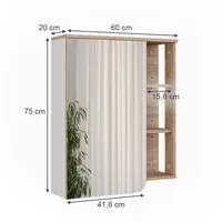 Vicco Spiegelschrank Karen, 60 x 75 cm