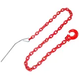 DEMA Chokerkette Forstkette Kette 2 m 8 mm mit Schlinghaken Und Nadel