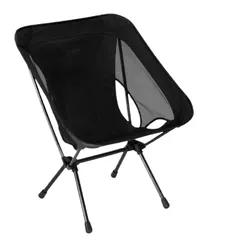 Helinox Campingstuhl Chair One (re) - leicht, einfacher Zusammenbau, stabil, Tension Design - schwarz