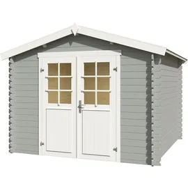 Lasita Maja Gartenhaus Norah 2,75 x 1,49 m Grau