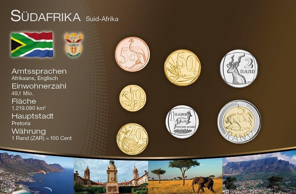 Kursmünzensatz "Südafrika"