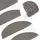 vidaXL Stufenmatte 25,5 x 68,5 cm Grau