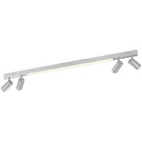 Paul Neuhaus PURE Lines 4-flg. grau, Aluminium