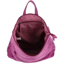 The Skandinavian Brand Damen Leder Rucksack Lila