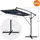 ML-Design Ampelschirm Ø 330 cm Blau