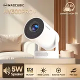 Magcubic HY300 Pro+ Mini Beamer 720P Android 11 WiFi 6 Bluetooth - Weiß