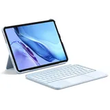 Inateck Hülle mit Tastatur, Ultraleichte Tastatur für iPad 10 Generation, iPad Air 6 11 Zoll 2024, iPad Air 5/4 10.9 Zoll, iPad Pro 11 4/3/2/1 Gen, Abnehmbar, mit Touchpad, QWERTZ, KB04122