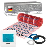 VILSTEIN Elektrische Fußbodenheizung 150W/m2 4m2 - 8m