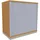 FM Büromöbel Rollladenschrank Holz 80,0 x 44,2 x 78,1 cm braun
