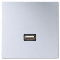Jung Mutimedia-Einsatz USB (Aluminium)