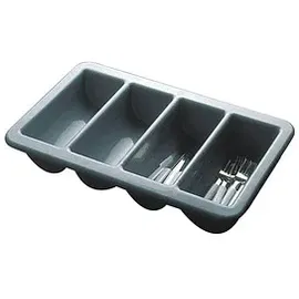 APS GN 1/1 Besteckkasten grau 53 x 32,5 cm 10 cm Kunststoff