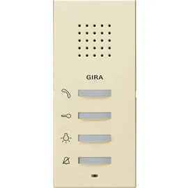 Gira Wohnungsstation AP 1250 01 Cremeweiß glänzend