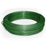 Karat Bindedraht für Maschendrahtzaun 3.1 mm Grün 80 Meter