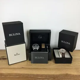 BULOVA Herren Chronograph Armbanduhr Lunar Pilot