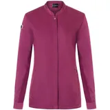 Karlowsky Damen Kochjacke Green-Generation Druckknöpfe Modern Fit Polyester/Baumwollmix Oeko-TEX® nachhaltig Fuchsia - Größe 52 - 52