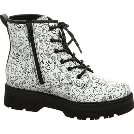 SKECHERS Gravlen Hi Doodle Down Stiefel Silber 32
