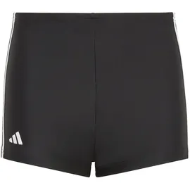 Adidas Classic 3-Streifen Boxer-Badehose Black / White 110