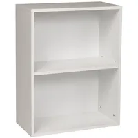 furni24 Bücherregal 60 x 31 x 77 cm Weiß