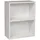 furni24 Bücherregal 60 x 31 x 77 cm Weiß