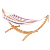 La Siesta Hängematte Chill mit Gestell, Rosa