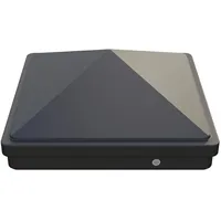 GROJA Pfostenkappe Premium 9 cm x 9 cm Anthrazit