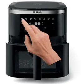 Bosch Serie 6 Heißluftfritteuse MAFS2671B Schwarz 7,2 l