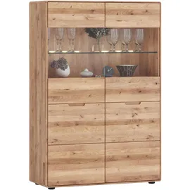 G + K Highboard 100 x 145 cm Braun