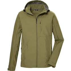 KILLTEC Herren Funktionsjacke KOS 103 MN SFTSHLL, gruenes moos, L