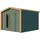 Weka Killarney 3,11 x 3,13 m Grün/Grau