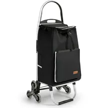 Sekey Einkaufstrolley Schwarz 50L