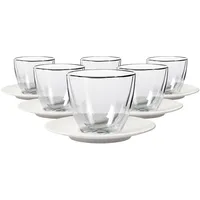 Villeroy & Boch Manufacture Rock Café au Lait-Set 6-tlg. weiß