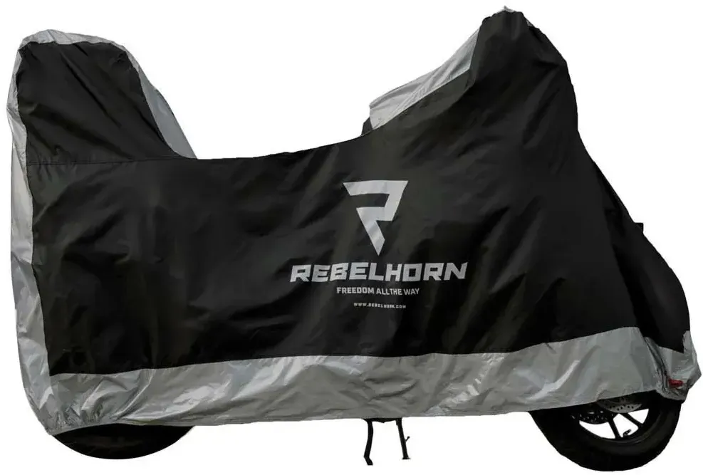Rebelhorn Top Box Hülle - Black / Silver - XL