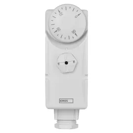 EMOS Thermostat mit Tauchhülse mechanisch 0-90 °C 230 V 16 A/4 A