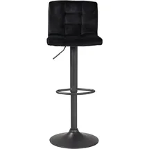 Möbel Boss Barhocker Amanda II 40 x 85-106 x 48 cm Schwarz