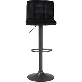 Möbel Boss Barhocker Amanda II 40 x 85-106 x 48 cm Schwarz