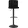Möbel Boss Barhocker Amanda II 40 x 85-106 x 48 cm Schwarz