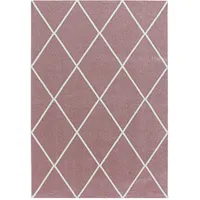 Ayyildiz Teppich RIO 4601«, rechteckig, Wohnzimmer, rosa - 80x150 cm