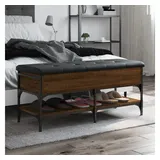 vidaXL Schuhbank 102 x 45 x 42 cm braun / Eichen-Optik
